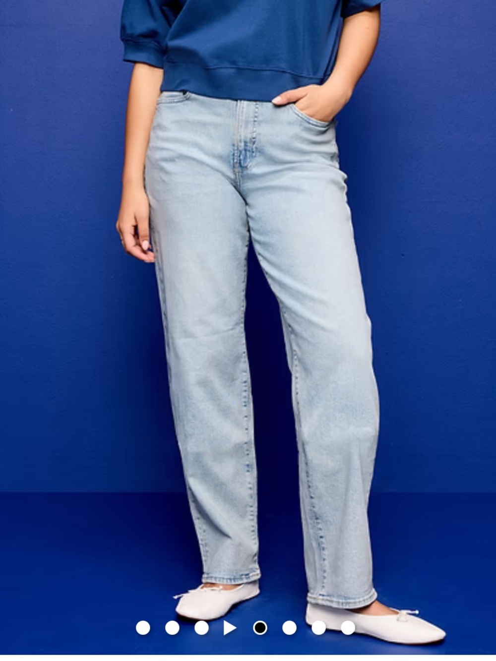 Old Navy Women’s High Rise O.G. Loose Jeans - Light Wash